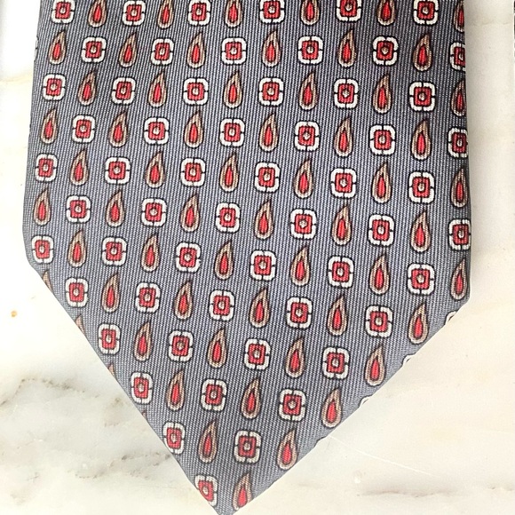 7 Vintage Silk Ties Fendi, Givenchy, Dior, Balmain, PierreCardin, Boss, Ken Cole - Picture 10 of 16